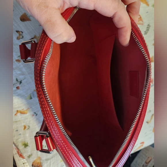 Authentic Louis Vuitton epi Jasmin red handbag - Picture 7 of 9